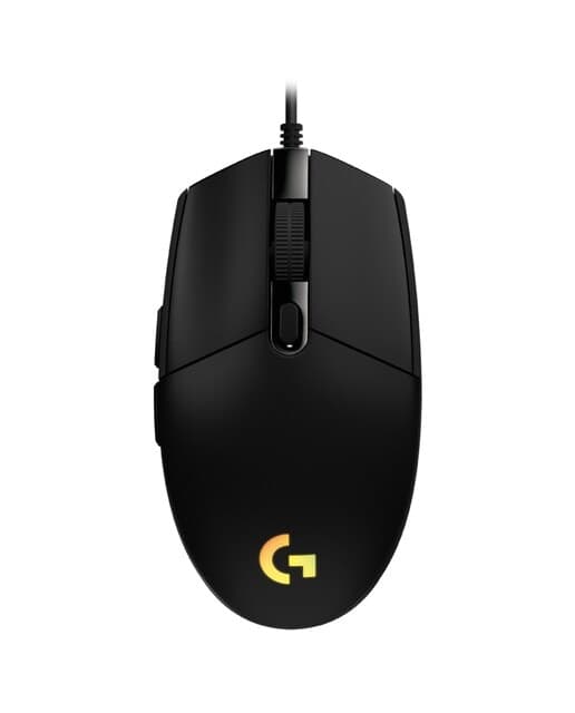 Logitech - Ratón óptico Gaming Logitech G203 LightSync negro.