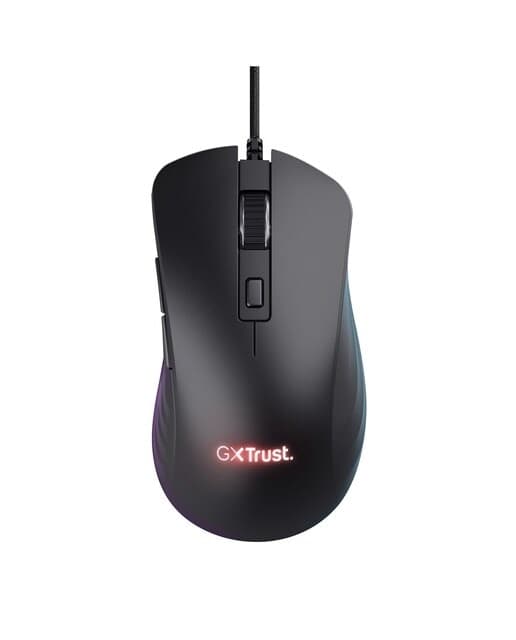 Trust - Ratón gaming con cable Trust GXT924 YBAR negro.