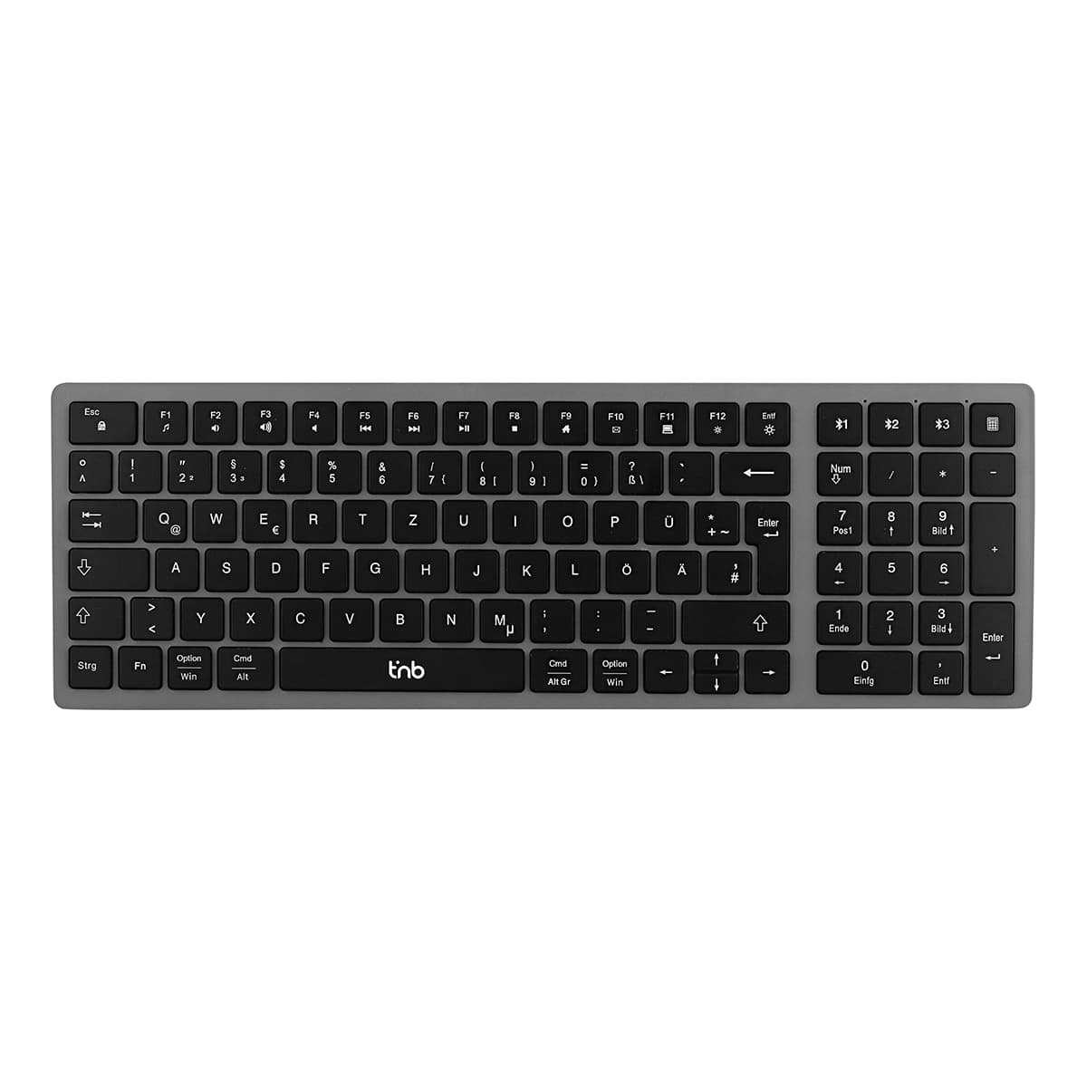 TNB - Teclado Bluetooth recargable ultrafino T'nB Qwerty (ES).
