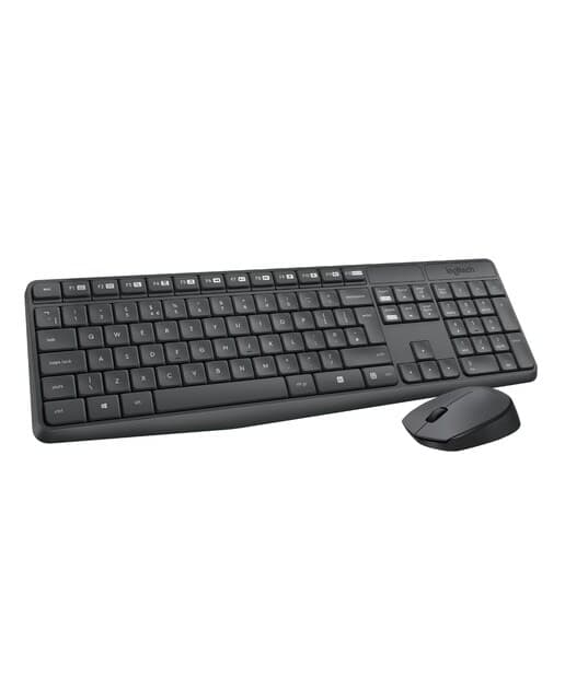 Logitech - Teclado + Ratón Logitech MK235 Inalámbricos.