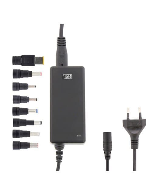 TNB - Cargador universal T'nB CHNB19V45 para portátiles hasta 35,5 cm (14").