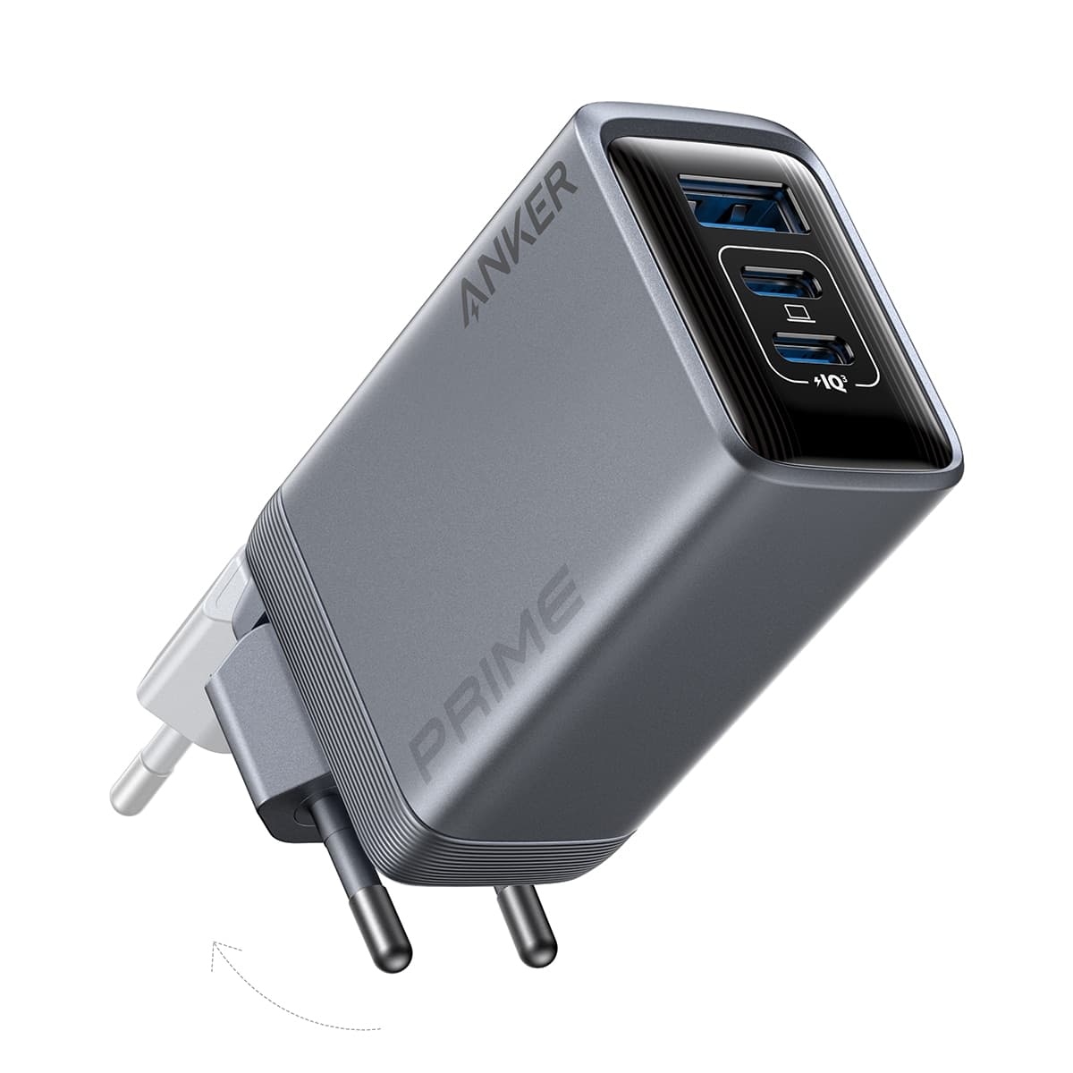 Anker - Cargador Anker Prime 100W GaN negro.
