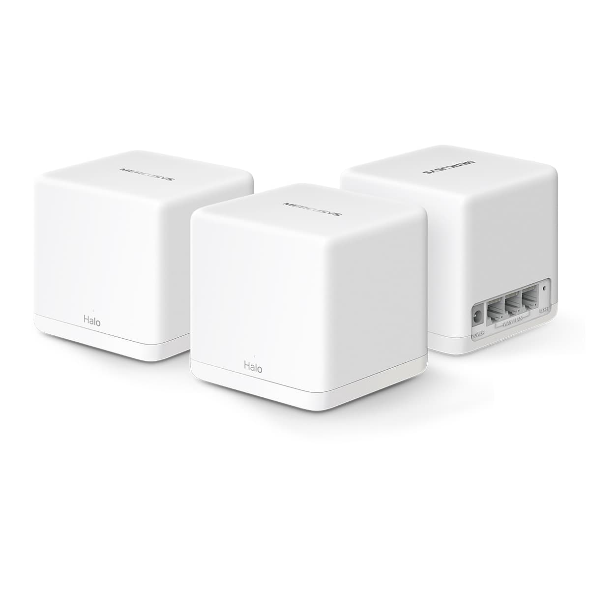MERCUSYS - Sistema Wi-Fi Mesh Mercusys Halo H60X (3 Nodos) Wi-Fi 6 AX1500.