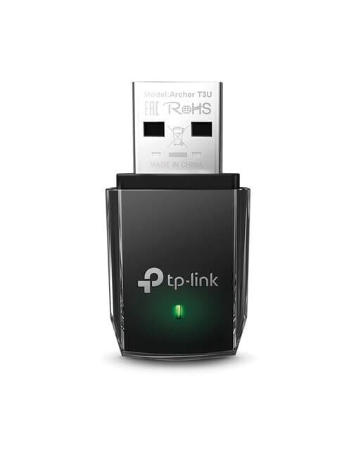 TP-LINK - Mini Adaptador USB TP-Link Archer T3U MU-MIMO AC1300.