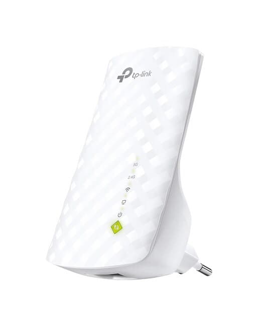 TP-LINK - Repetidor Wi-Fi TP-Link RE200, Extensor de Cobertura Wi-Fi AC750, Modo AP, Puerto Ethernet.