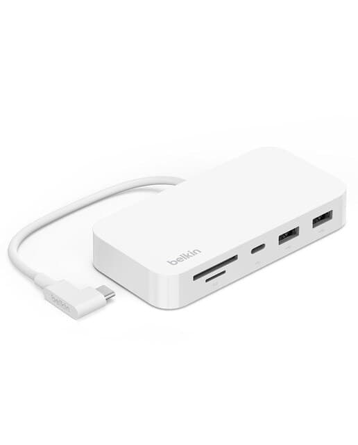 Belkin - Hub Belkin USB-C multipuerto 6 en 1 con soporte.
