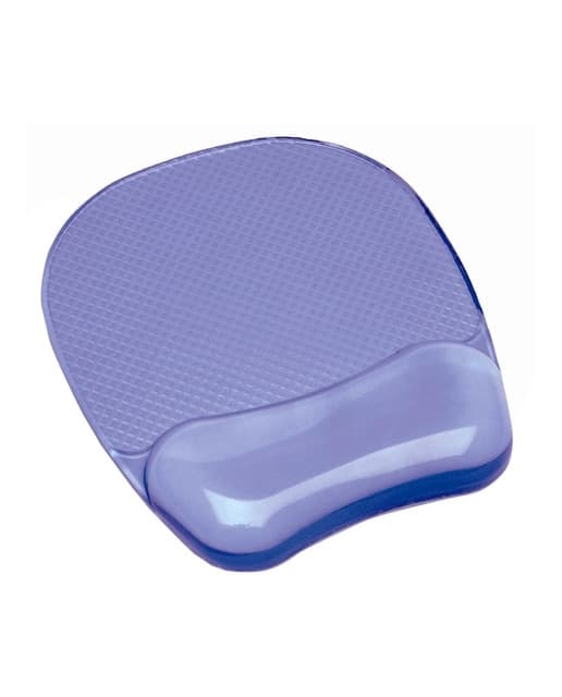 Fellowes - Alfombrilla para ratón con reposamuñecas Fellowes Gel Crystal.