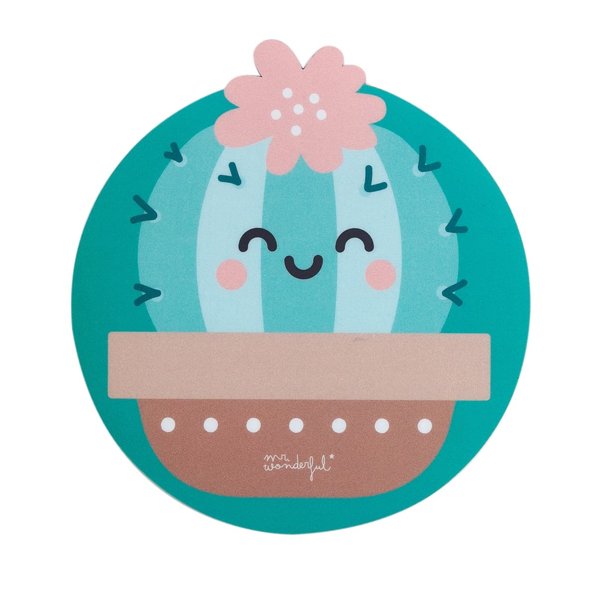 Mr. Wonderful - Alfombrilla para ratón Mr. Wonderful Cactus.