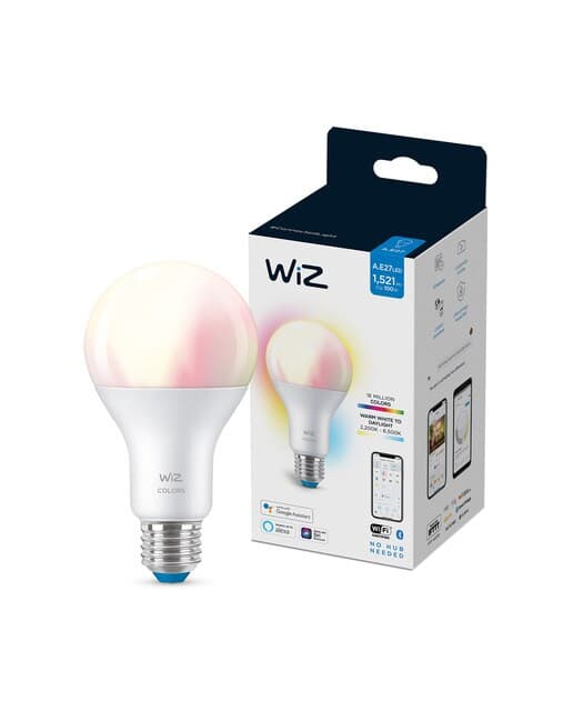 WiZ - Bombilla inteligente WiZ LED Regulable Colores A67 100W E27 WiFi y Bluetooth.