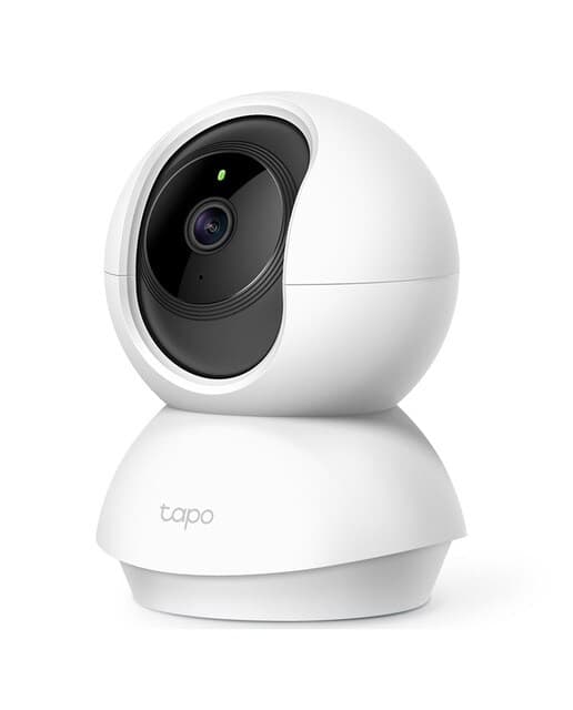 TAPO - Cámara de Vigilancia Wi-Fi Tapo TC70, Rotatoria 360º, Full HD 1080p, Detección Inteligente, Control por voz.