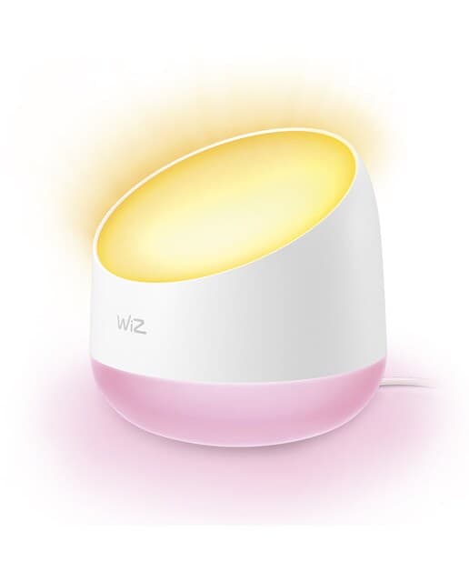 WiZ - Lámpara de sobremesa portátil Wiz Squire con luz regulable.