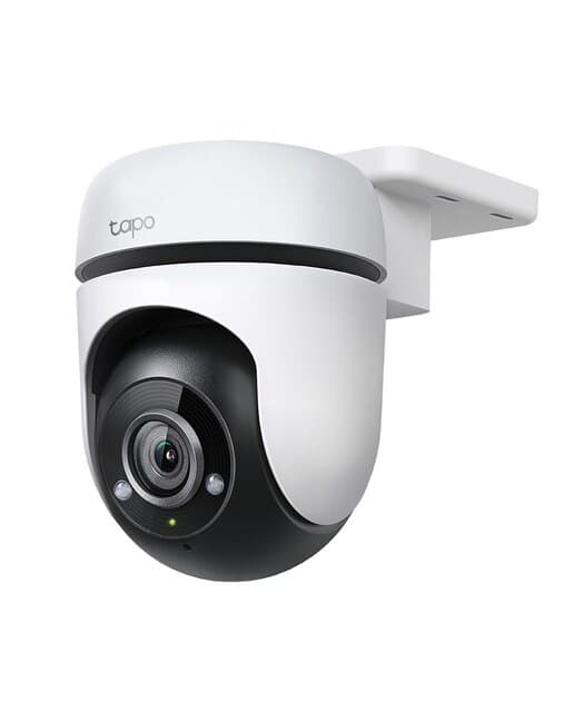TAPO - Cámara de vigilancia IP Tapo TC40, 1080p, Visión nocturna, Exterior IP65, Detección inteligente IA, 360º.