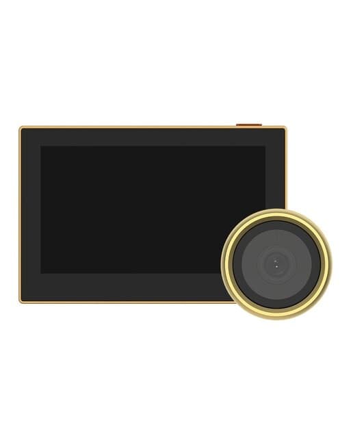 Ezviz - Mirilla Digital Ezviz HP2 Wi-Fi, dorado.