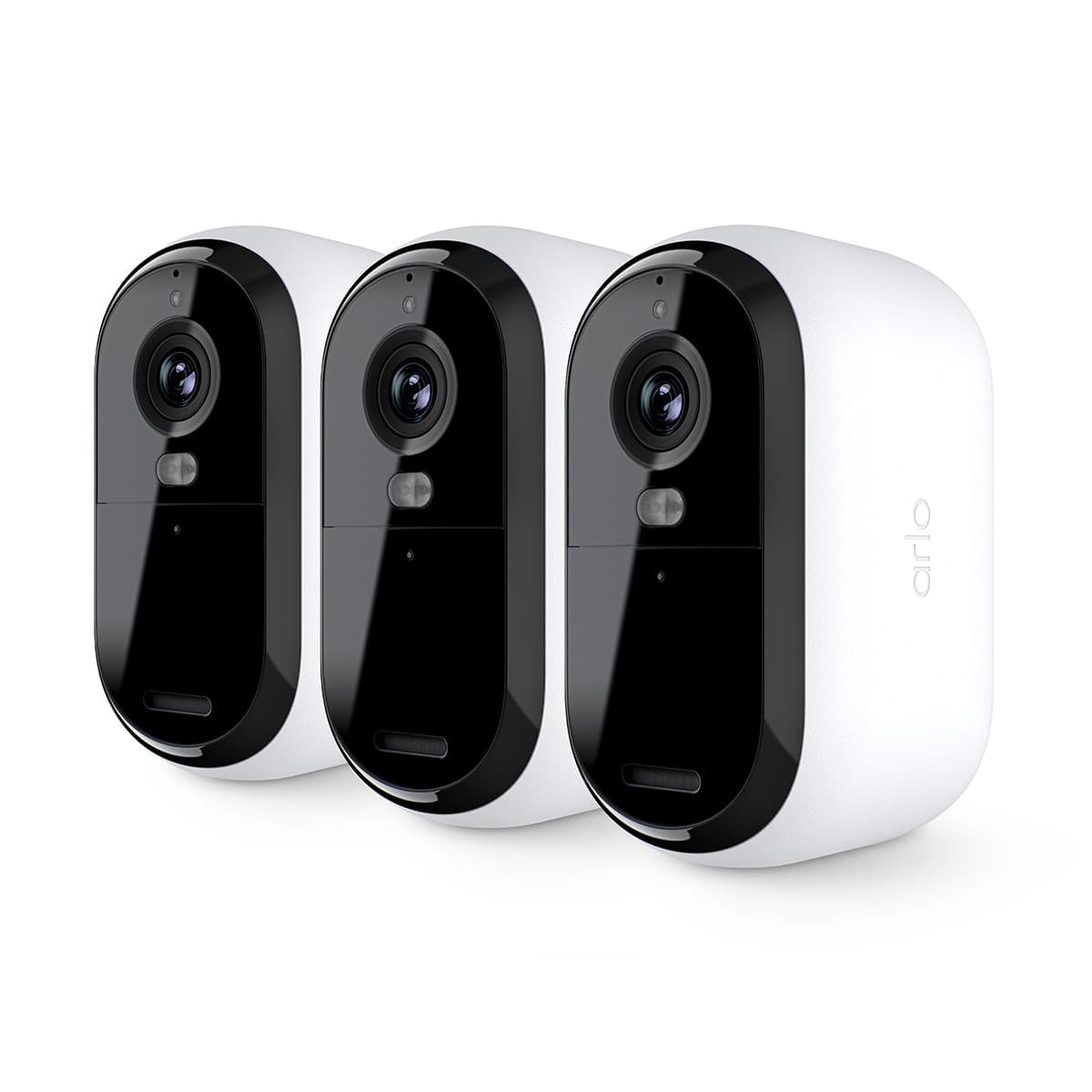 Arlo - Cámara de seguridad para exteriores Arlo Essential 3 2K (3 unidades).