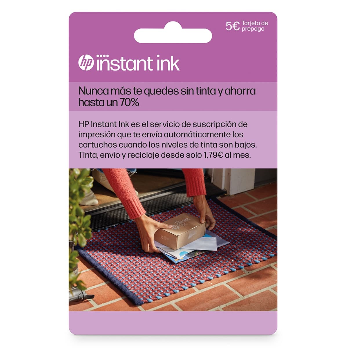 HP - HP Tarjeta Instant Ink - 5€.