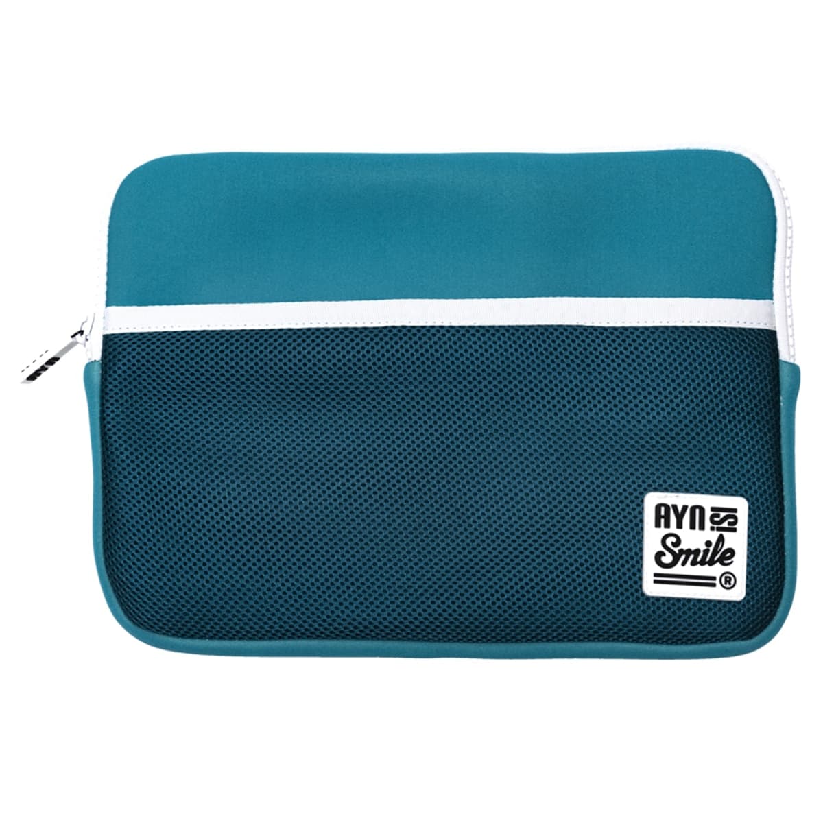 Smile - Funda Sleeve de neopreno Smile Fitness azul para portátiles hasta 14".