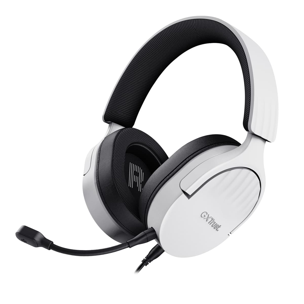 Trust - Auriculares Gaming con micrófono Trust GXT 489 Fayzo blanco.