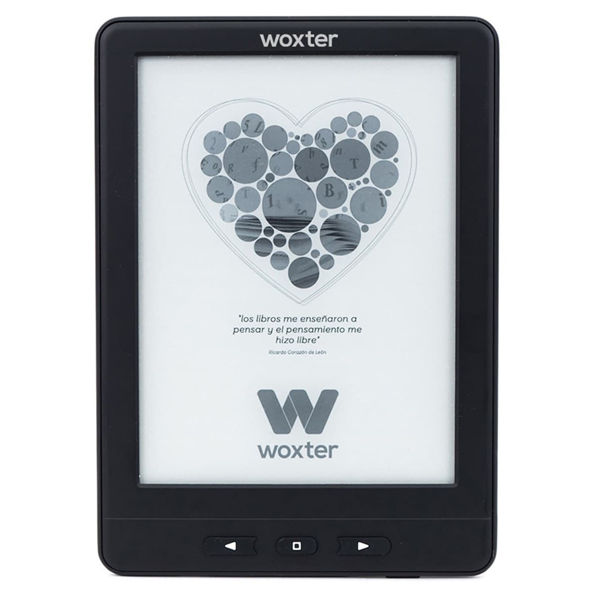 Woxter - e-Reader Woxter Scriba 195 PaperLight TP, 6" táctil E-Ink Pearl.