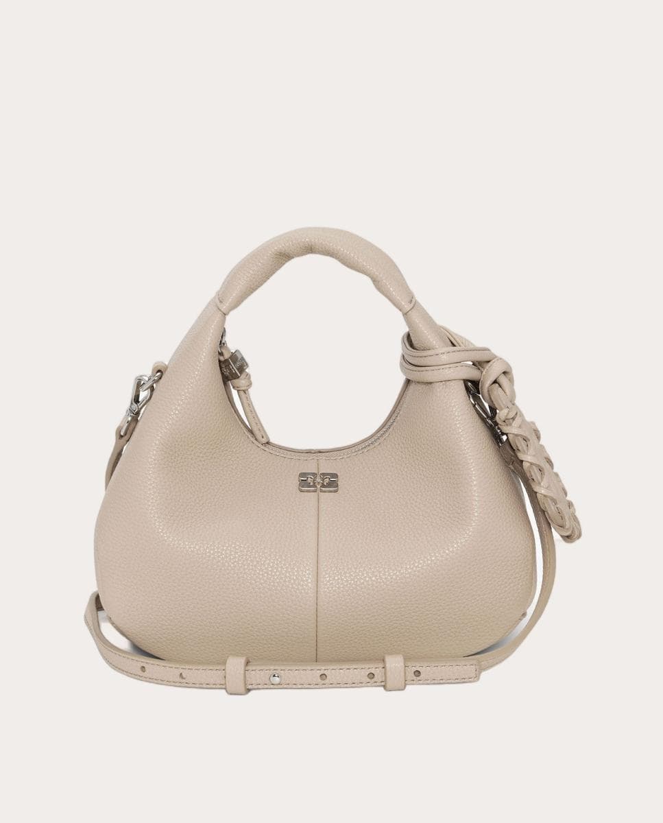 Ganni - Bolso de hombro mini.