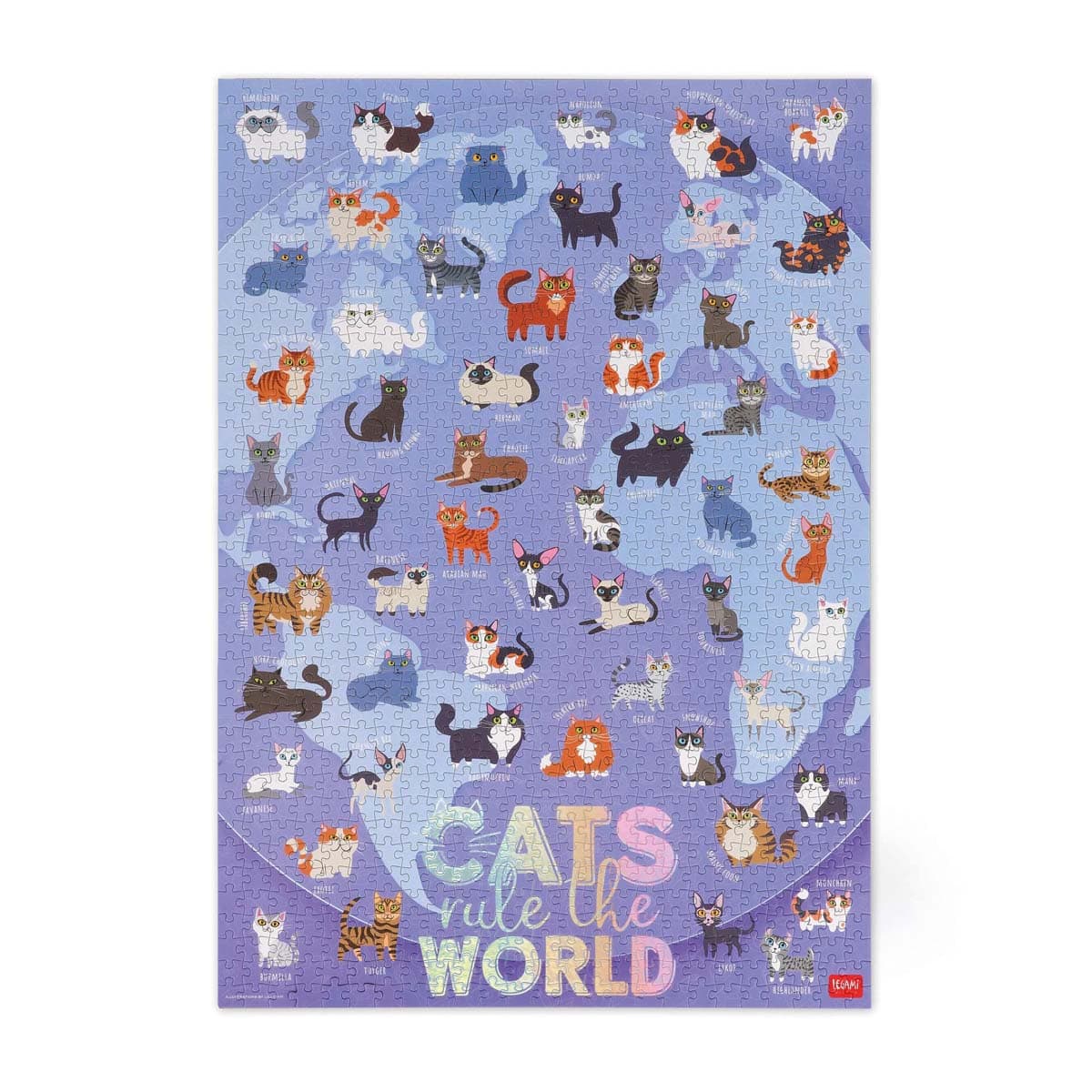 Legami - Puzzle 1000 piezas Legami Kitty.