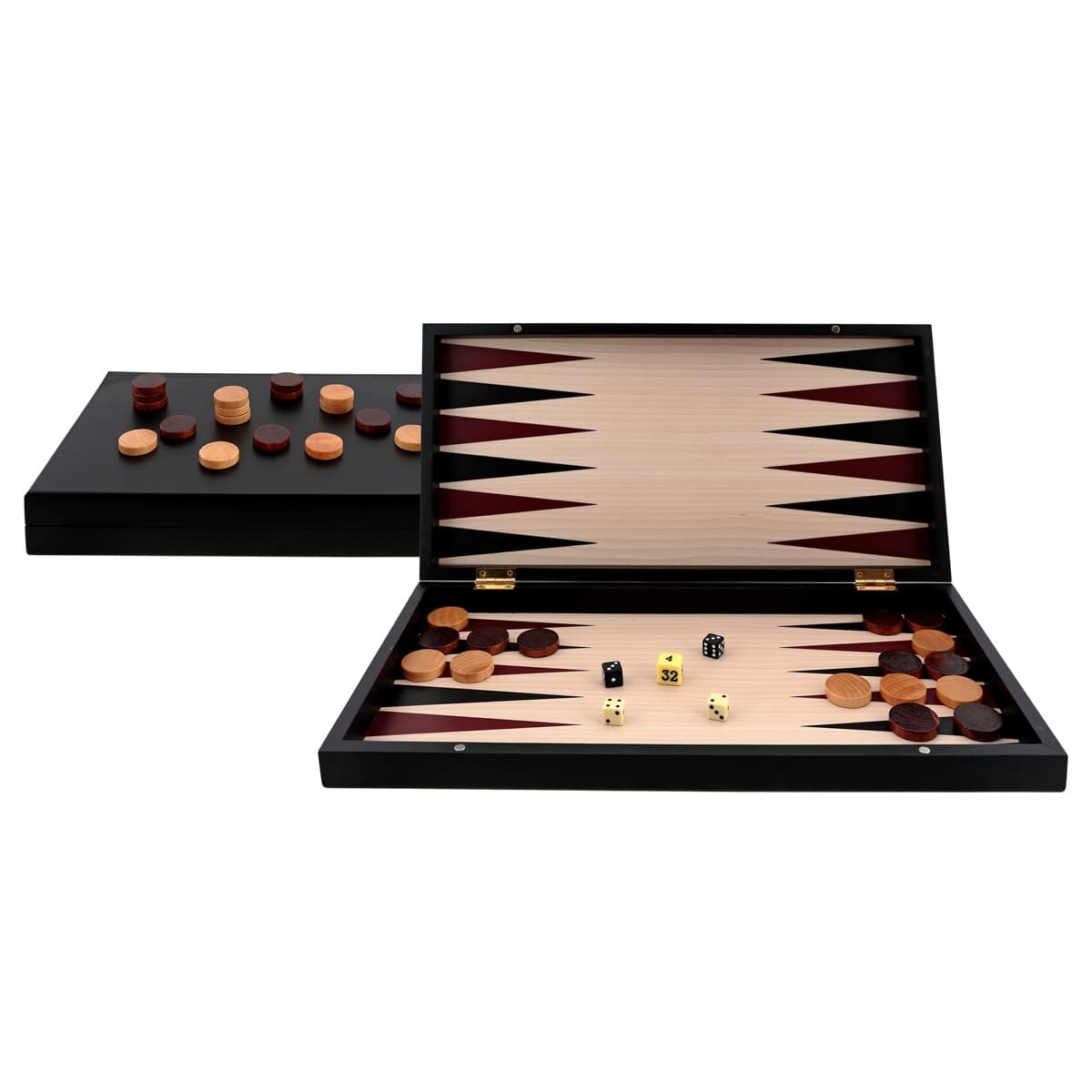 Aquamarine Games - Juego de Mesa Aquamarine Games Backgammon Black.