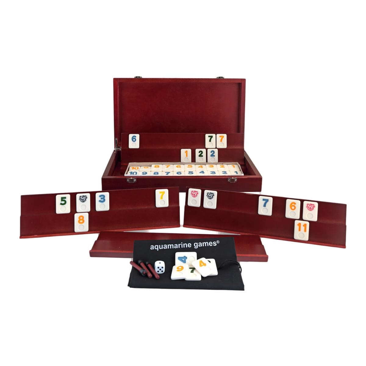 Aquamarine Games - Rummy Profesional 6 Jugadores.