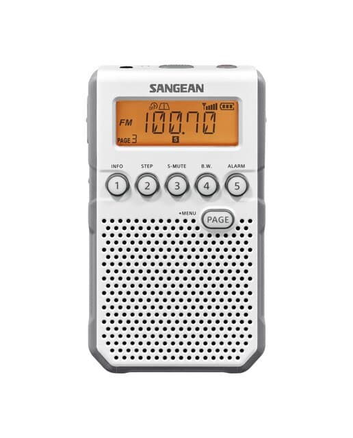 Sangean - Radio portátil Sangean DT-800 Blanco.