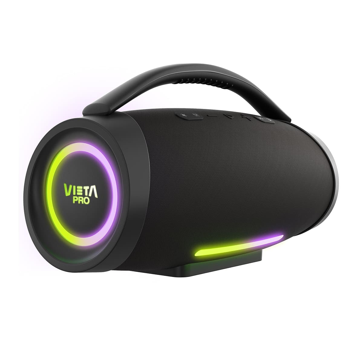 Vieta Pro - Altavoz portátil Vieta Pro Thunder 2, 150 W, Bluetooth 5.3, IPX6, 24 horas de batería, TWS estéreo.