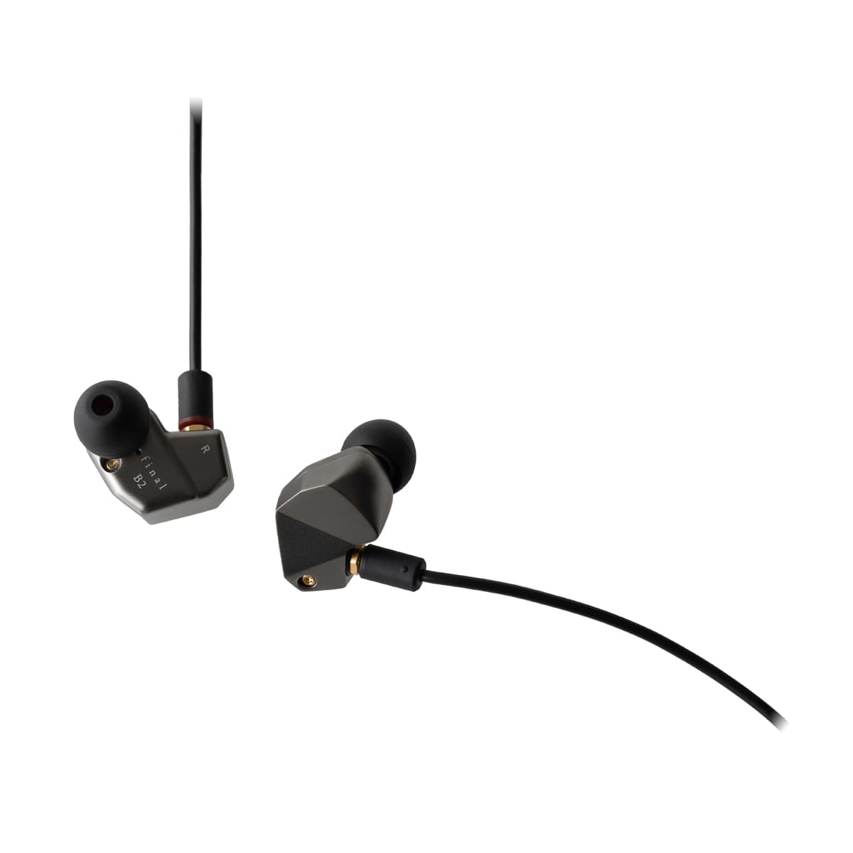 Final - Auriculares de botón Final Audio B2 Acero.