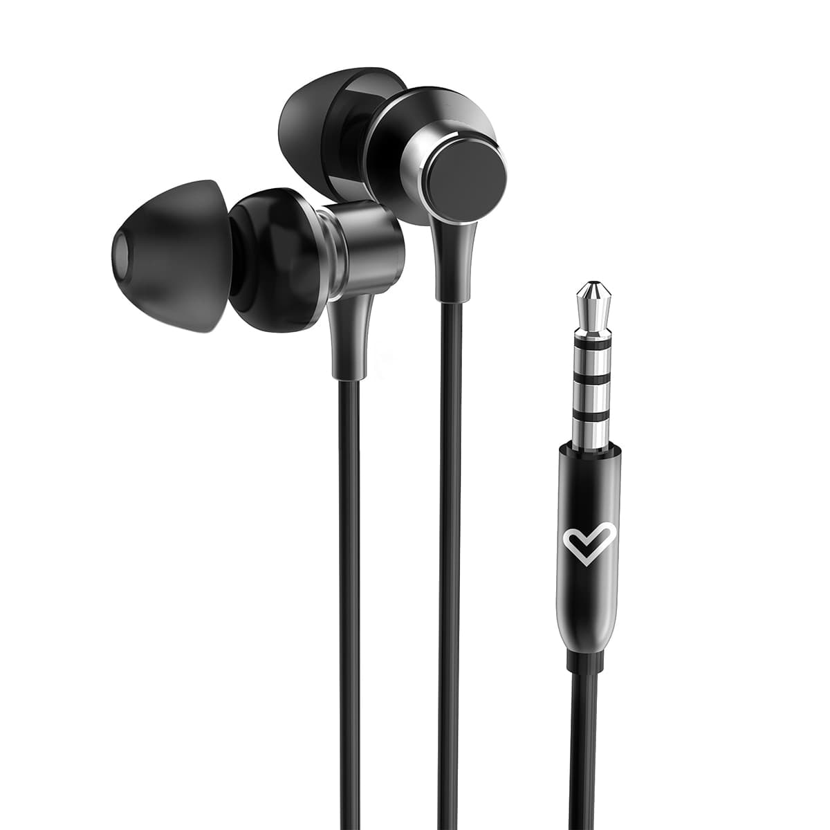 Energy Sistem - Auriculares de botón con cable Energy Sistem Metallized con micrófono integrado.