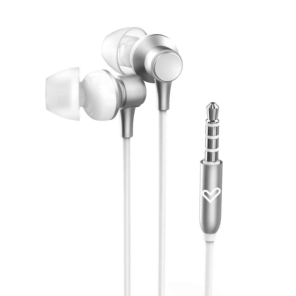 Energy Sistem - Auriculares de botón con cable Energy Sistem Metallized con micrófono integrado.