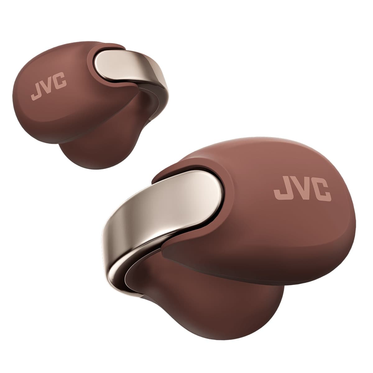 JVC - Auriculares abiertos Nearphones JVC HA-NP1T, tipo "piercing" inspirados en una joya.