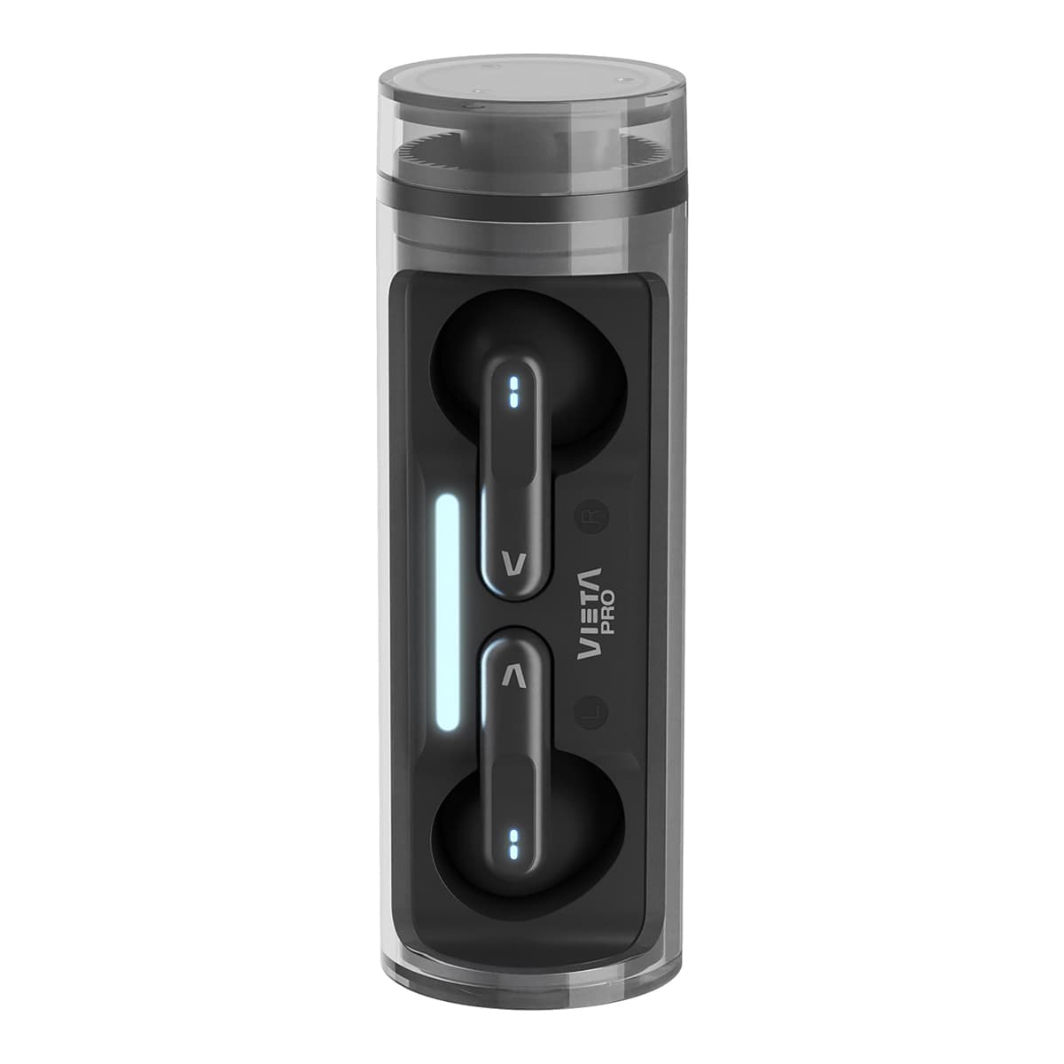 Vieta Pro - Auriculares de botón Vieta Pro Capsule, Bluetooth, hasta 19 horas de batería, micrófono HD.