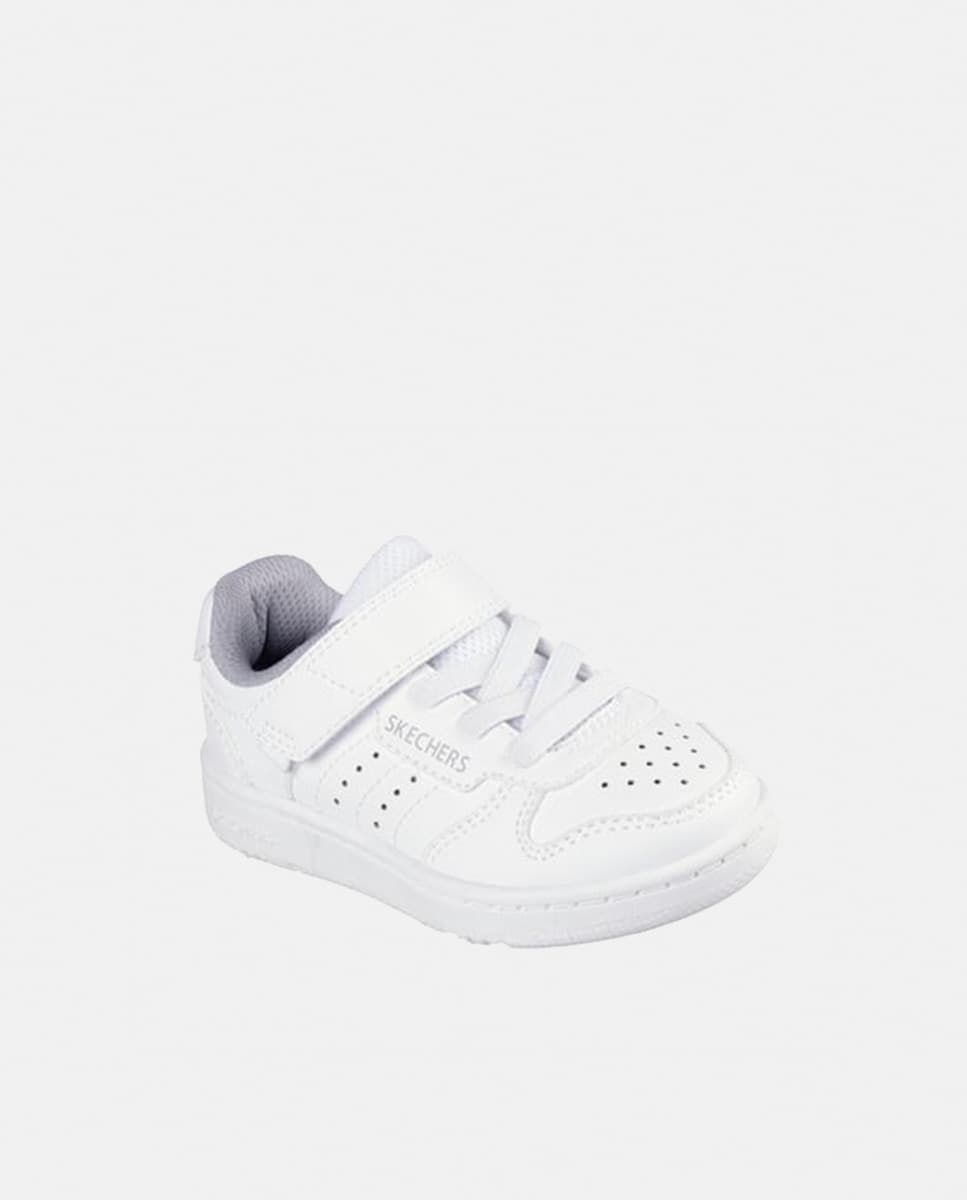 Skechers - Deportivo piel y ajuste con velcro.