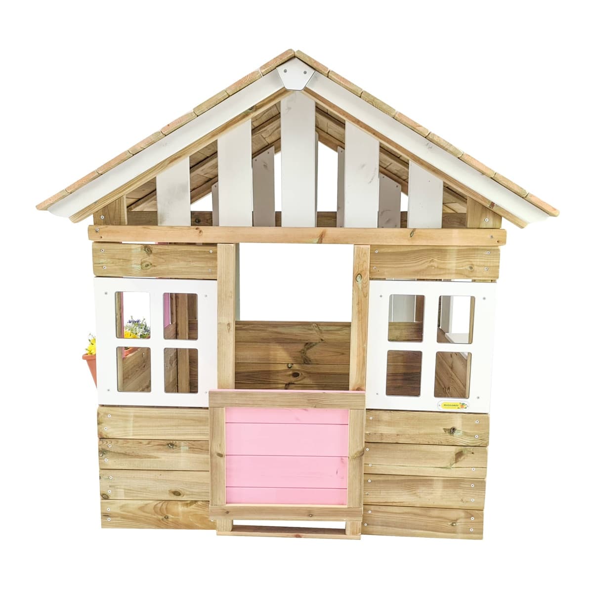 MASGAMES - Casita Masgames Lollipop rosa Madera.