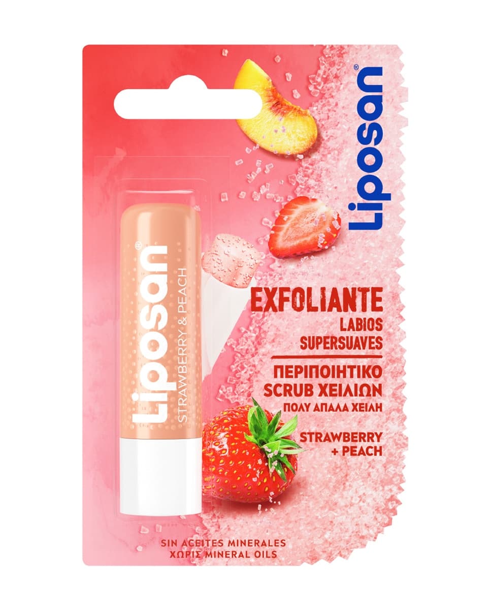 Liposan - Exfoliante Liposan Scrub Fresa Y Melocotón Liposan.