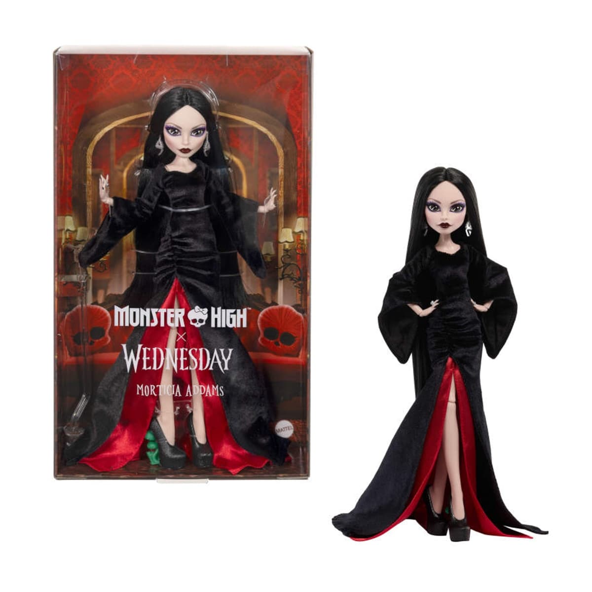Muñeca Morticia Adams Monster High Mattel - Image 1