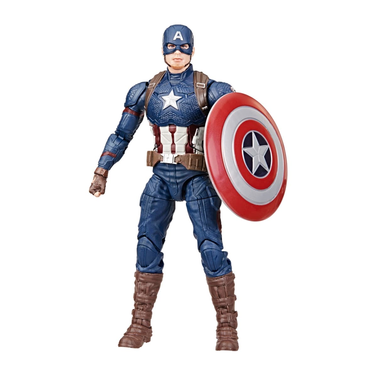 Hasbro - Figura de acción del Capitán América Marvel Legends Series Hasbro.