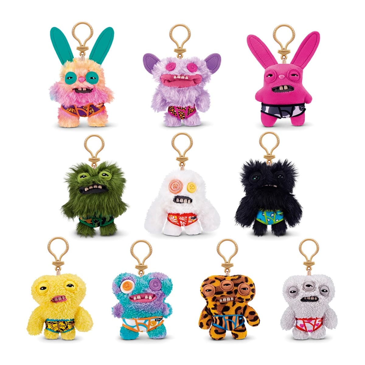 Fuggler - Llavero peluche S4 Fuggler modelos surtidos.