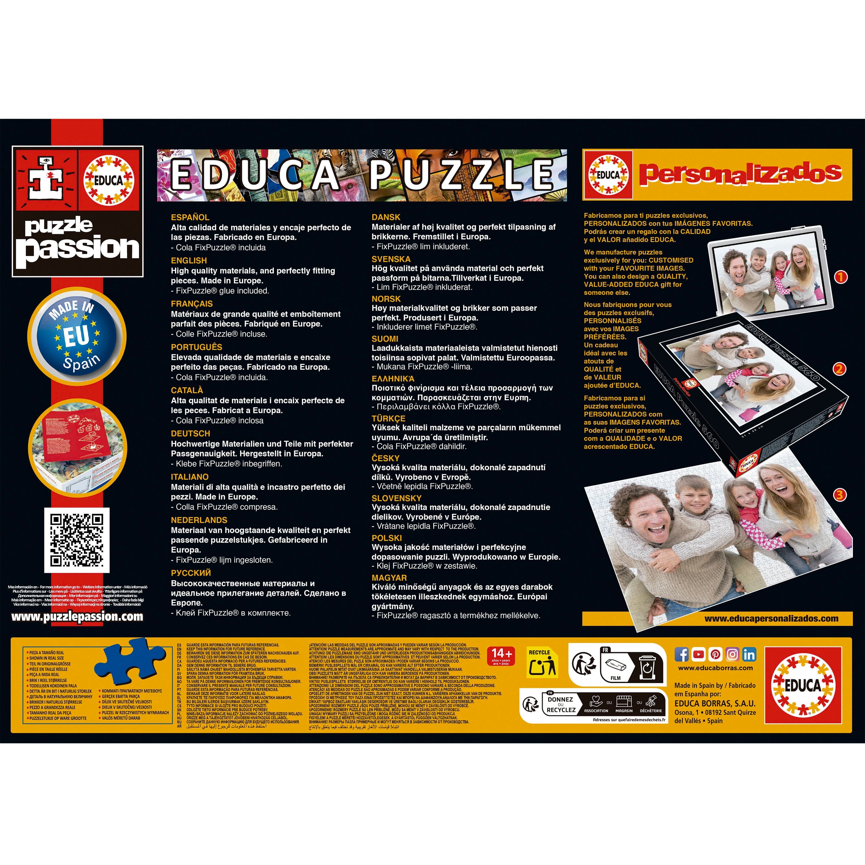 Puzzle 1000 Piezas Vincent Van Gogh Starry Night Educa - Image 4
