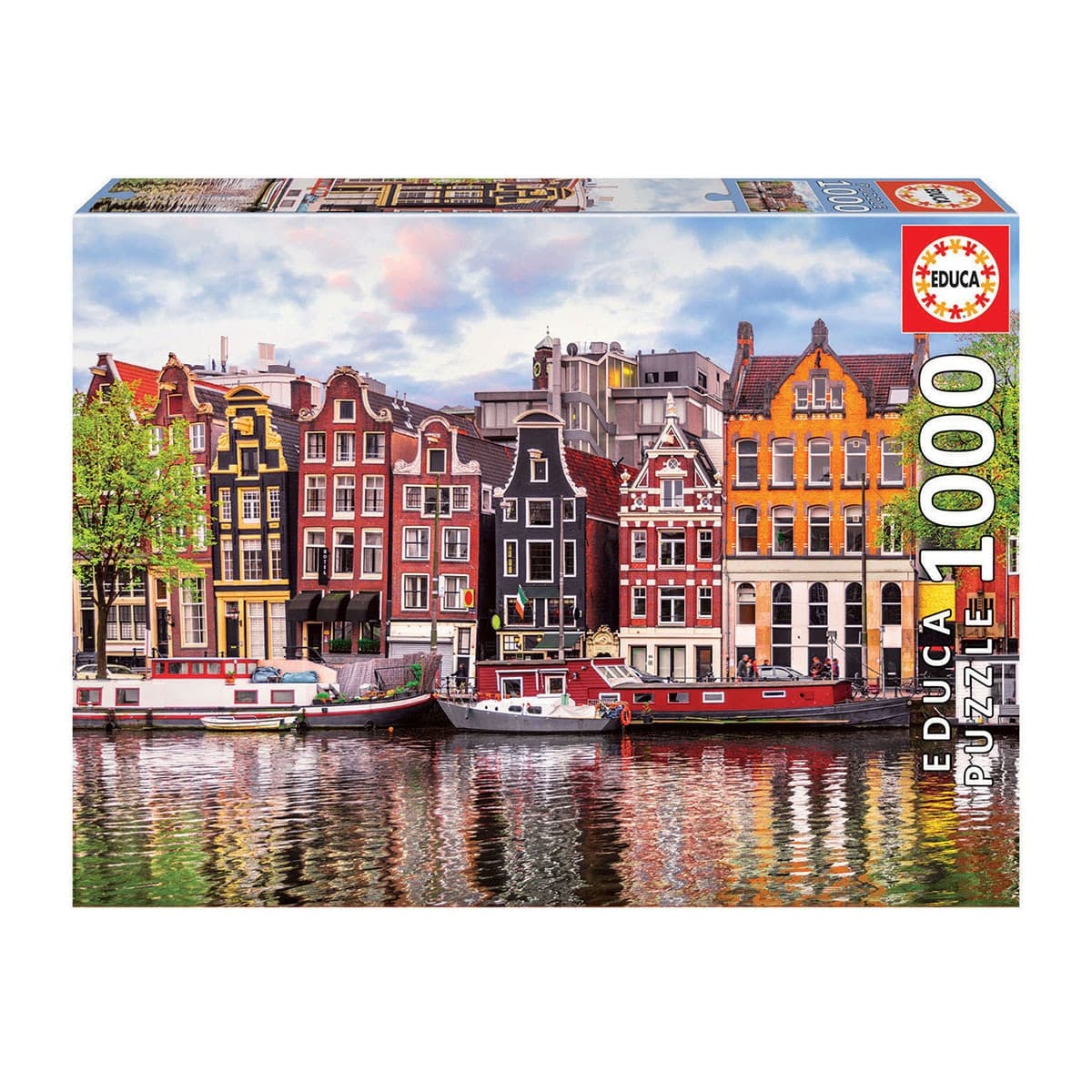 EDUCA Puzzle 1000 Piezas Dancing Houses Amsterdam Educa