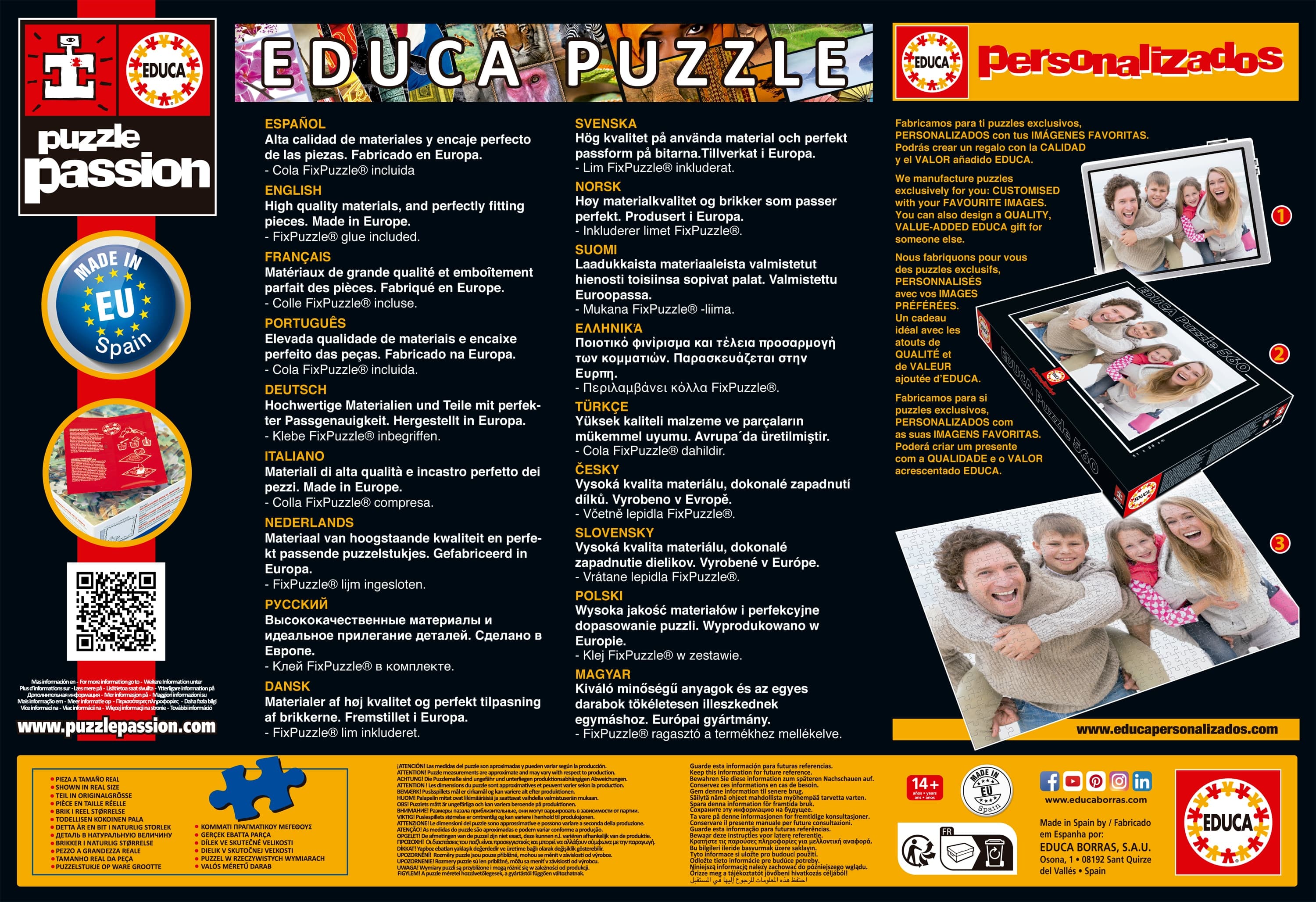 Puzzle 1500 Piezas Sunset In Venice Educa - Image 4