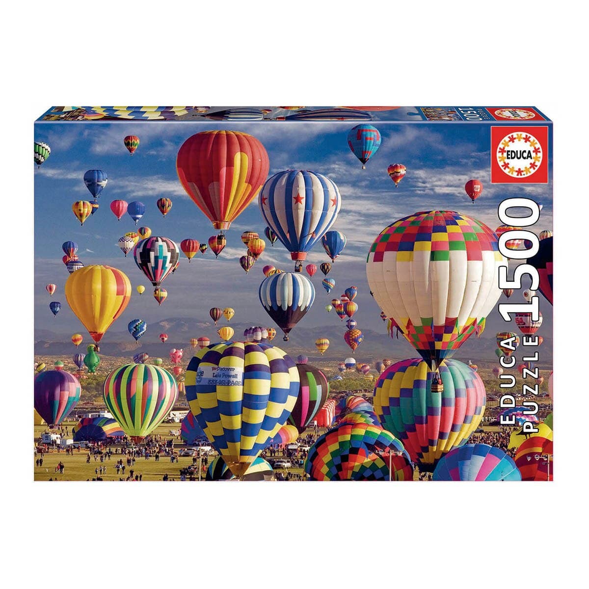 EDUCA Puzzle 1500 Piezas Globos Aerostáticos Educa