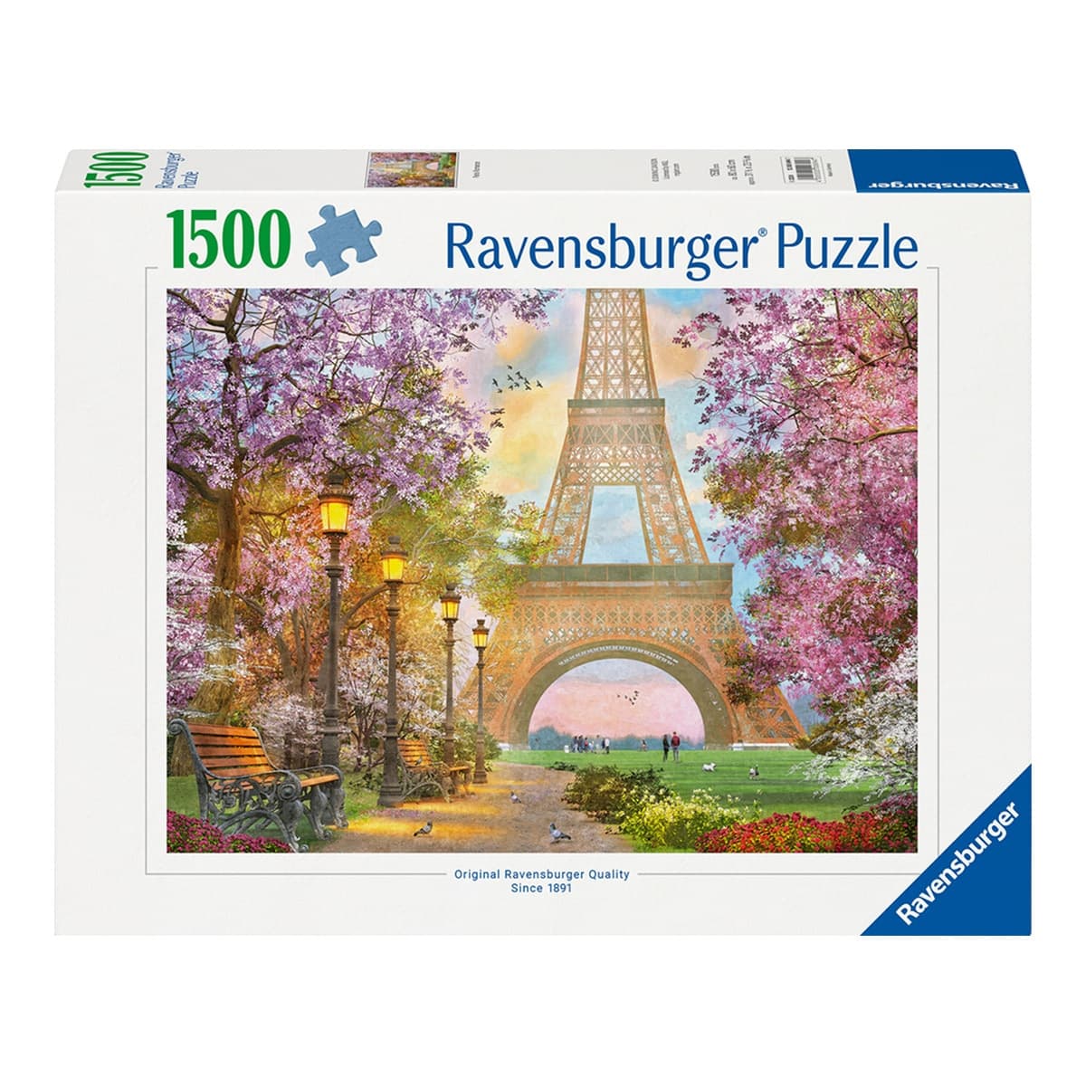 Ravensburger Puzzle 1500 Piezas  Amor En Paris Ravensburger