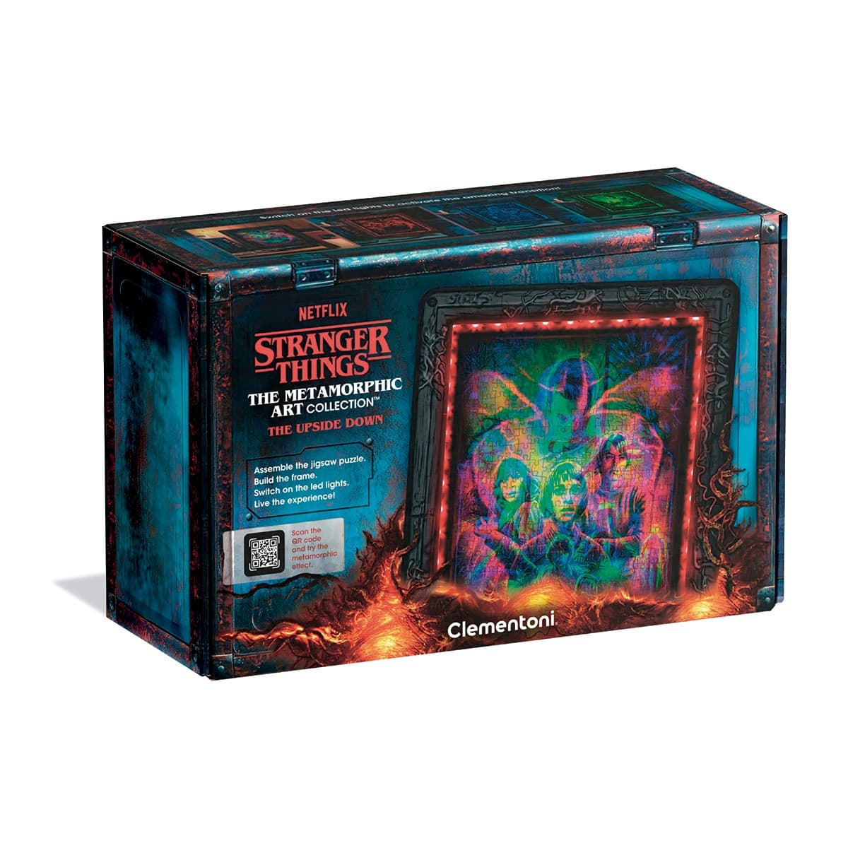 Clementoni - Puzzle de 520 piezas The Upside Down Stranger Things.
