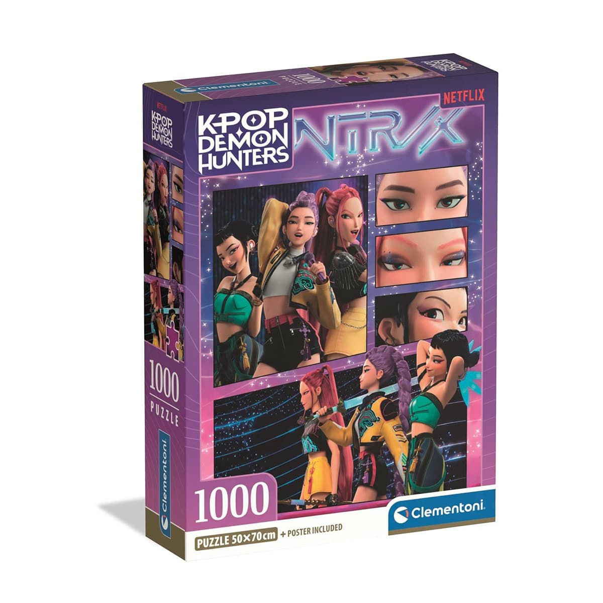 Clementoni Puzzle 1000 K-Pop Demon Hunters 2 Clementoni