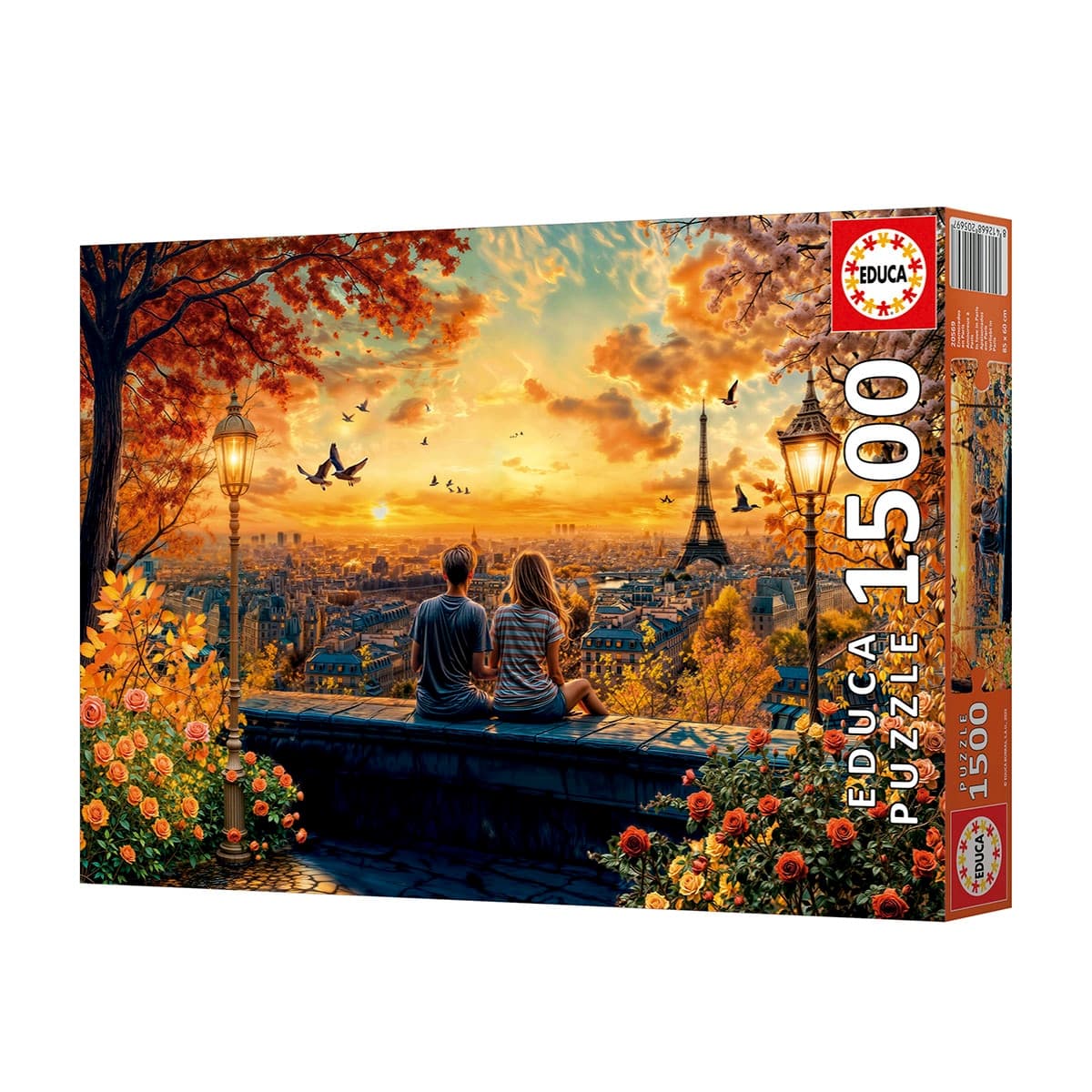 Puzzle 1500 Enamorados En París Educa - Image 3