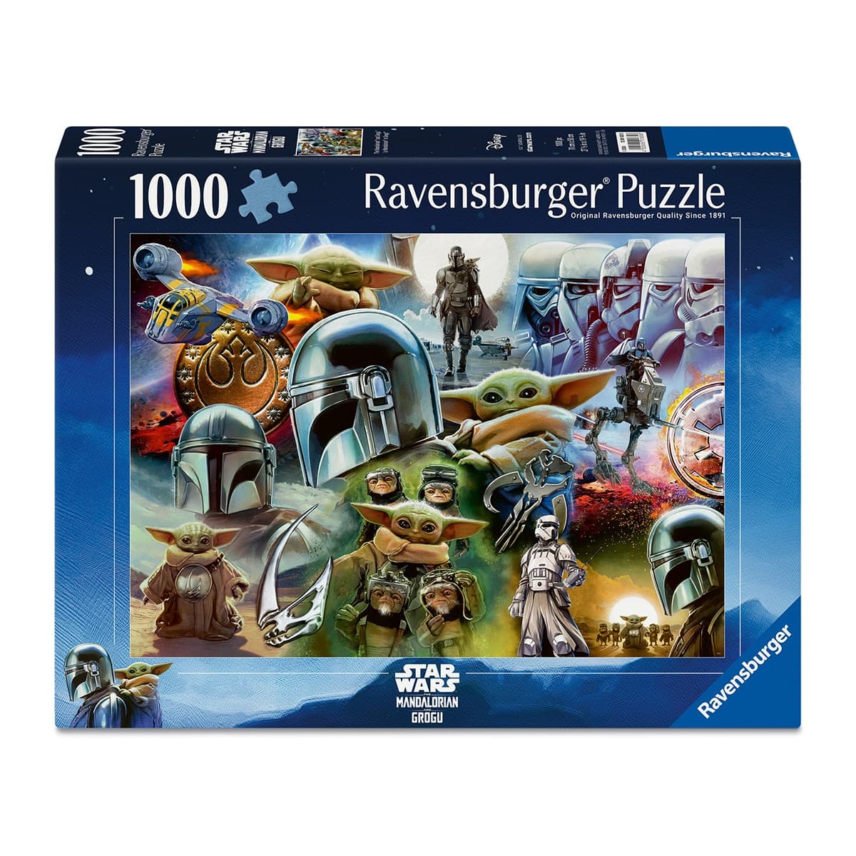 Ravensburger - Puzzle Adulto 1000 Pzs - Mandalorian - Ravensburger.