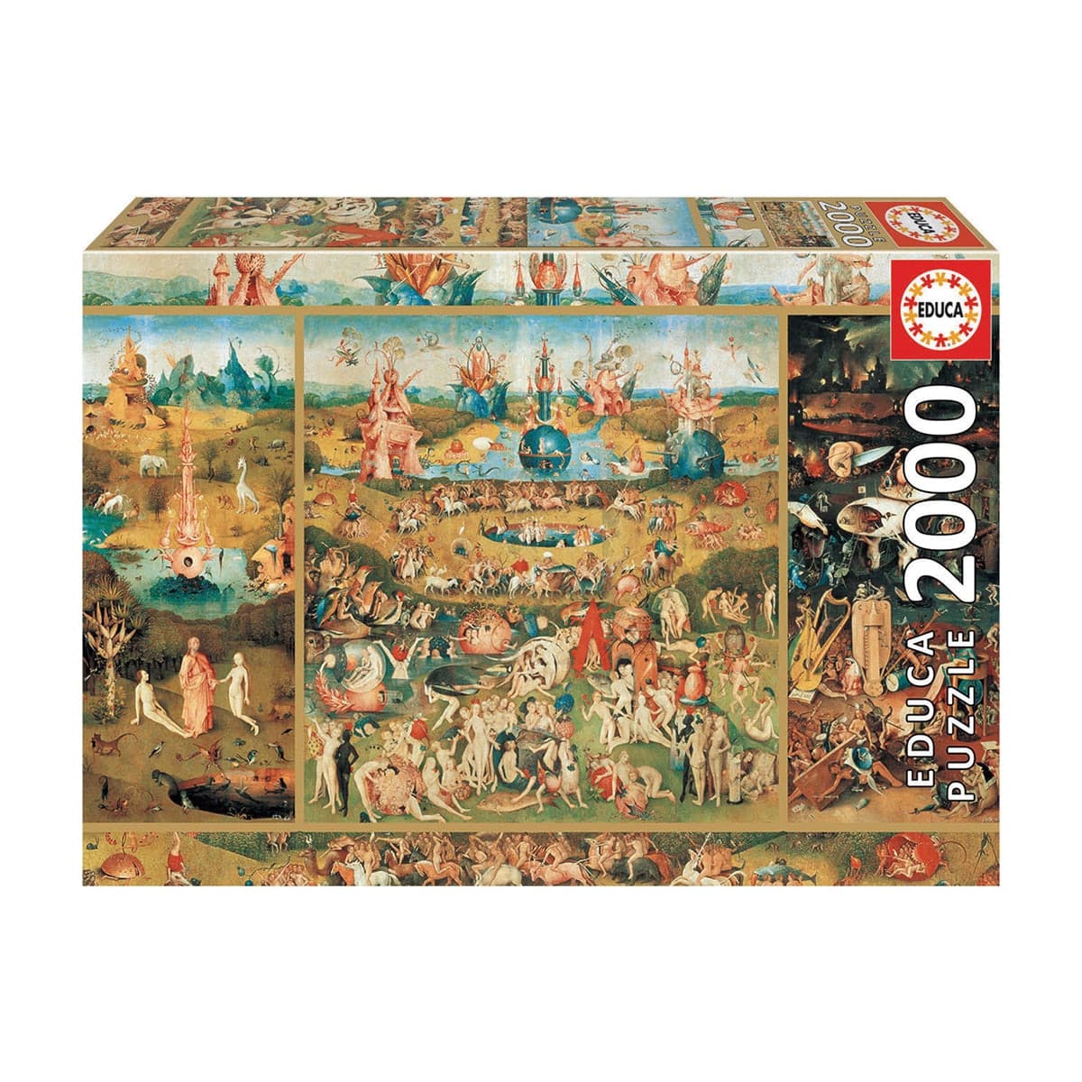 EDUCA Puzzle 2000 Piezas The Garden Of Earthly Delights Hieronymus Bosch Educa