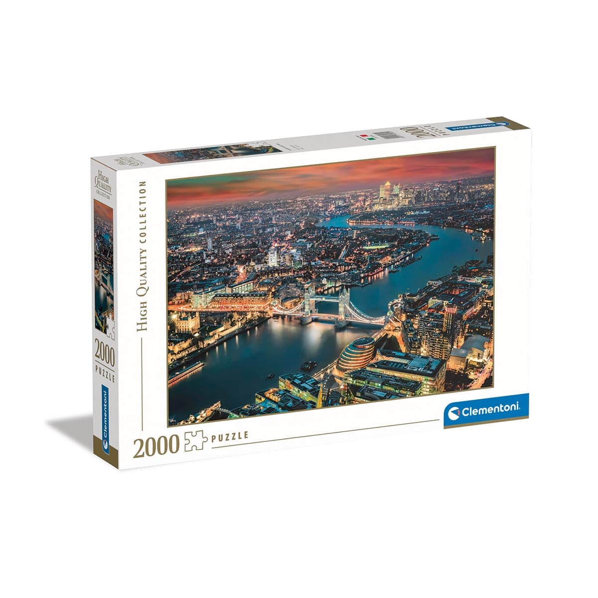 Clementoni - Puzzle 2000 Hqc London Aerial View Clementoni.